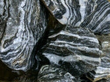 Zebra Limestone Rock